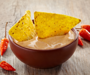 queso with chips