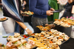 Food and drinks for corporate events, parties, conferences, summits