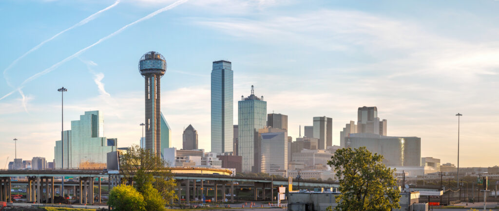 Dallas City Skyline